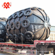 Made in China high quality of inflatable rubber fender used to ship to ship or dock
